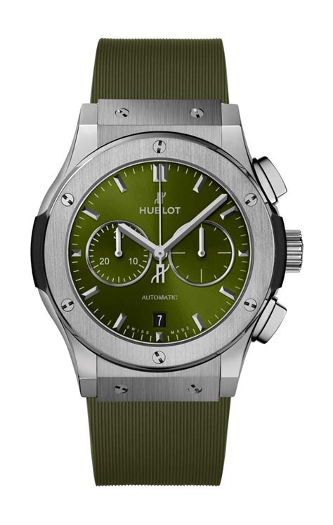 hublot titanium green price|Hublot Classic Fusion Quartz Titanium .